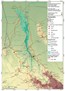 Topographic map Kinaite Catchment